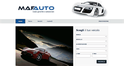 Desktop Screenshot of mafauto.it